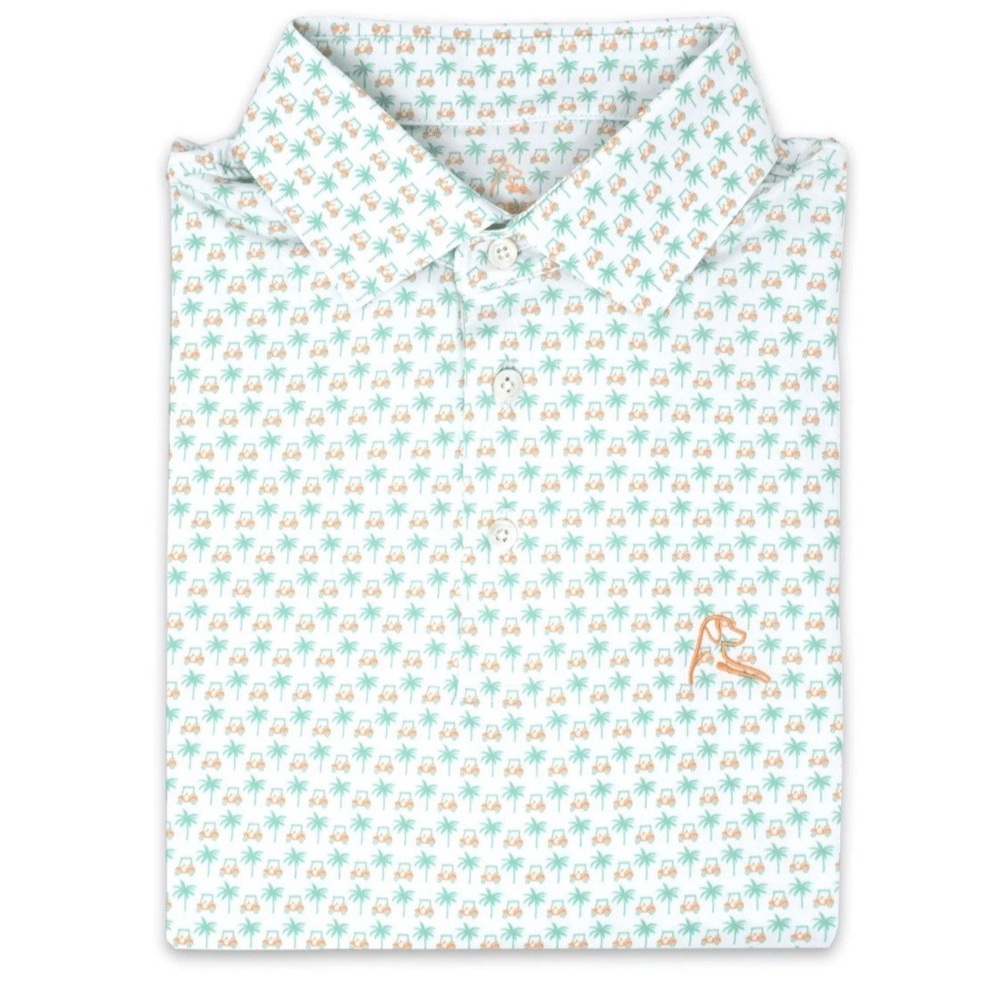Rhoback Golf Performance Short Sleeve Polo Size XXL